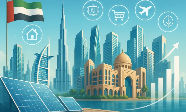 افضل طرق الاستثمار في الإمارات لعام 2025