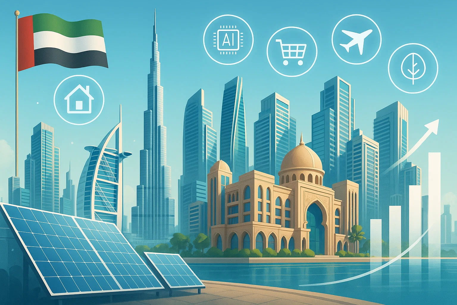 افضل طرق الاستثمار في الإمارات لعام 2025